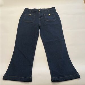 Navy Flare Women's Jeans